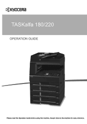 Kyocera TASKalfa 180 180/220 Operation Guide Rev-2