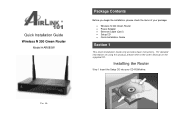Airlink AR685W Quick Installation Guide