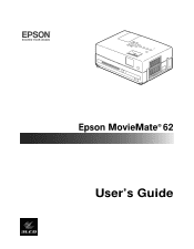 Epson MovieMate 62 User's Guide