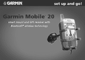 Garmin Mobile 20 set up and go