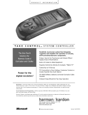 Harman Kardon TC1000 Product Information