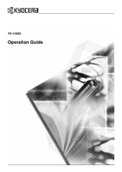 Kyocera 1030DN Operation Guide