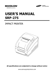 Samsung 275A User Manual