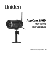 Uniden APPCAM25HD Spanish Owner's Manual