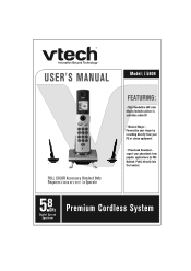 Vtech VT-I5808 User Manual