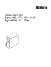 Lenovo ThinkCentre M55p (German) User guide