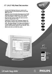 Philips 107T2198 Leaflet (English)