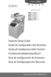 Xerox 6180MFP Features Setup Guide