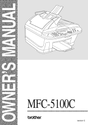Brother International MFC-5100C Users Manual - English
