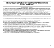 Maytag UMC5165AS Warranty Information