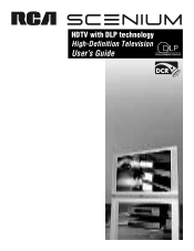 RCA HD50LPW165 User Guide & Warranty