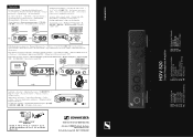 Sennheiser HDV 820 HDV 820 Quick Guide