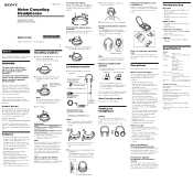 Sony MDR NC60 Instruction Manual