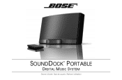 Bose SoundDock Portable Owners' guide