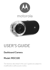 Motorola mdc100 User Guide