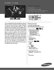 Samsung PN42C450B1DXZA Brochure