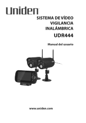 Uniden UDR444 Spanish Owner's Manual