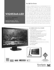 ViewSonic VX2453mh-LED VX2453mh-LED Datasheet Hi Res (English, US)