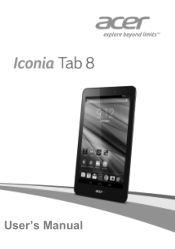 Acer Iconia A1-850 User Manual