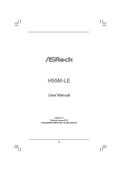 ASRock H55M-LE User Manual