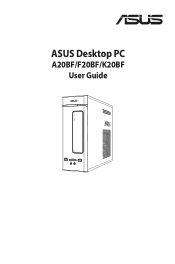 Asus K20BF User Guide