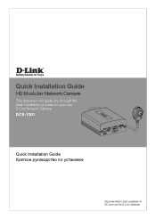 D-Link DCS-1201 Quick Installation Guide
