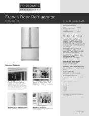 Frigidaire FPBG2277RF Product Specifications Sheet