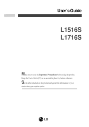 LG L1716S User Guide
