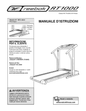 Reebok Rt1000 Treadmill Italian Manual