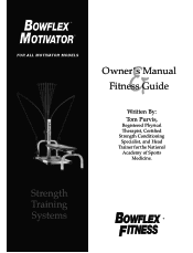 Bowflex Motivator Owners Manual