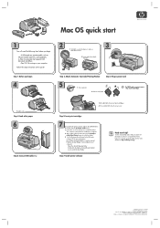 HP Deskjet 980c HP Deskjet 980 Printer - (Multiple Languages) Mac OS Quick Start