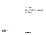 Lenovo C315 Lenovo C310/C315 Series User Guide V1.0