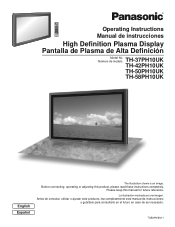 Panasonic TH-58PH10UKA 42' Plasma Television - Spanish