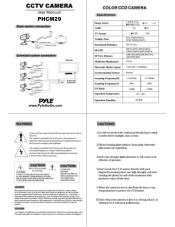 Pyle PHCM29 PHCM29 Manual 1