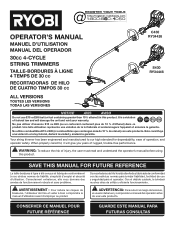 Ryobi RY40225 User Manual