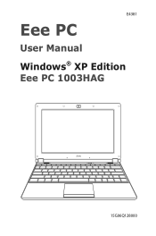 Asus Eee PC 1003HAG User Manual