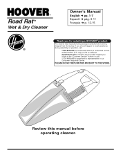 Hoover L2020 Manual