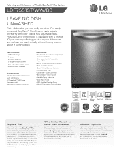 LG LDF7551ST Specifications - English