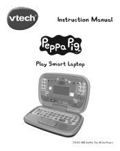 Vtech Peppa Pig Play Smart Laptop User Manual