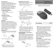 Belkin F8E874 User Manual