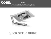 Coby DP151 Quick Setup Guide for version 151SX & DPKEY