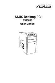 Asus Essentio CM6830 CM6830 Users Manual English