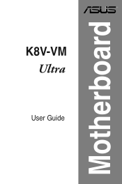 Asus K8V-VM Ultra K8V-VM Ultra User's Manual for English Edition