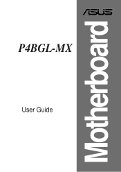 Asus P4BGL-MX 533 P4BGL-MX/533 User Manual