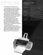 Epson Stylus COLOR 880i Product Brochure