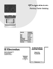 Frigidaire PLES399EC Parts Catalog