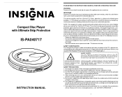 Insignia IS-PA040717 User Manual (English)