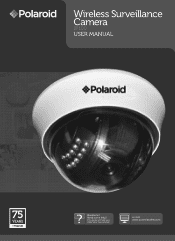 Polaroid IP100 IP-100 Polaroid Indoor Surveillance Camera Manual