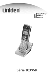 Uniden TCX950 French Owners Manual