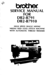 Brother International DB2-B791 Service Manual